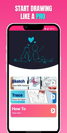 AR Draw : Sketch Paint & Trace screenshot 1