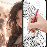 Draw Anime -Trace Sketch Paint icon