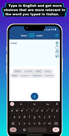 Italian - Arabic Translator screenshot 3