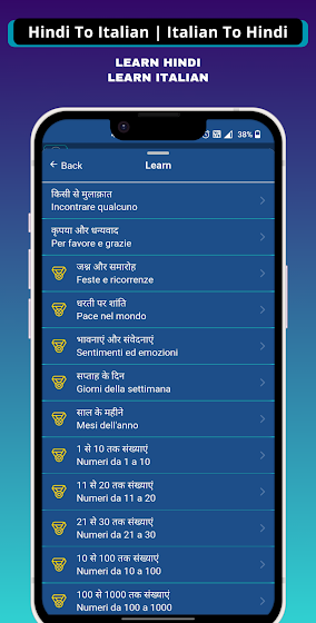 Italian - Hindi Translator screenshot 3