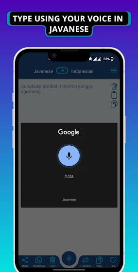 Jawa - Indonasian Translator screenshot 3