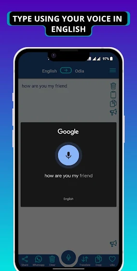 Odia To English Translator screenshot 3