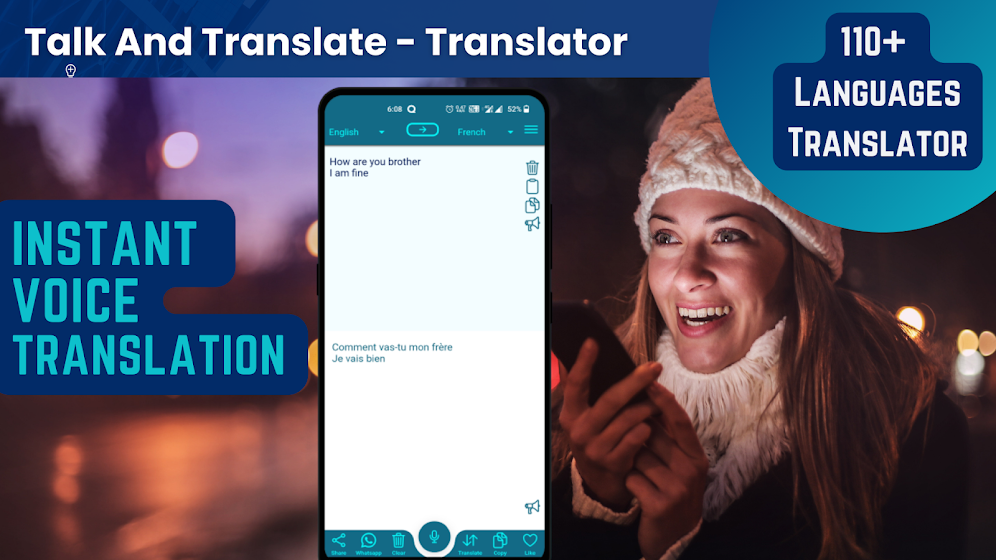 Talk & Translate - Translator screenshot 1